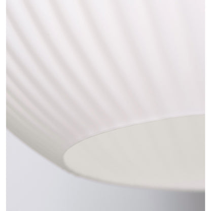 AFX Cleo 24in Round 3-Light Multi Pendant | Modern White Steel and Frosted Glass | Dining Room & Kitchen Island | Model CLEP08WHRND3