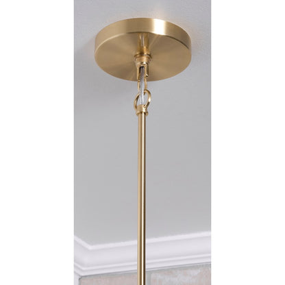 3 Light 18" Pendant, Brass