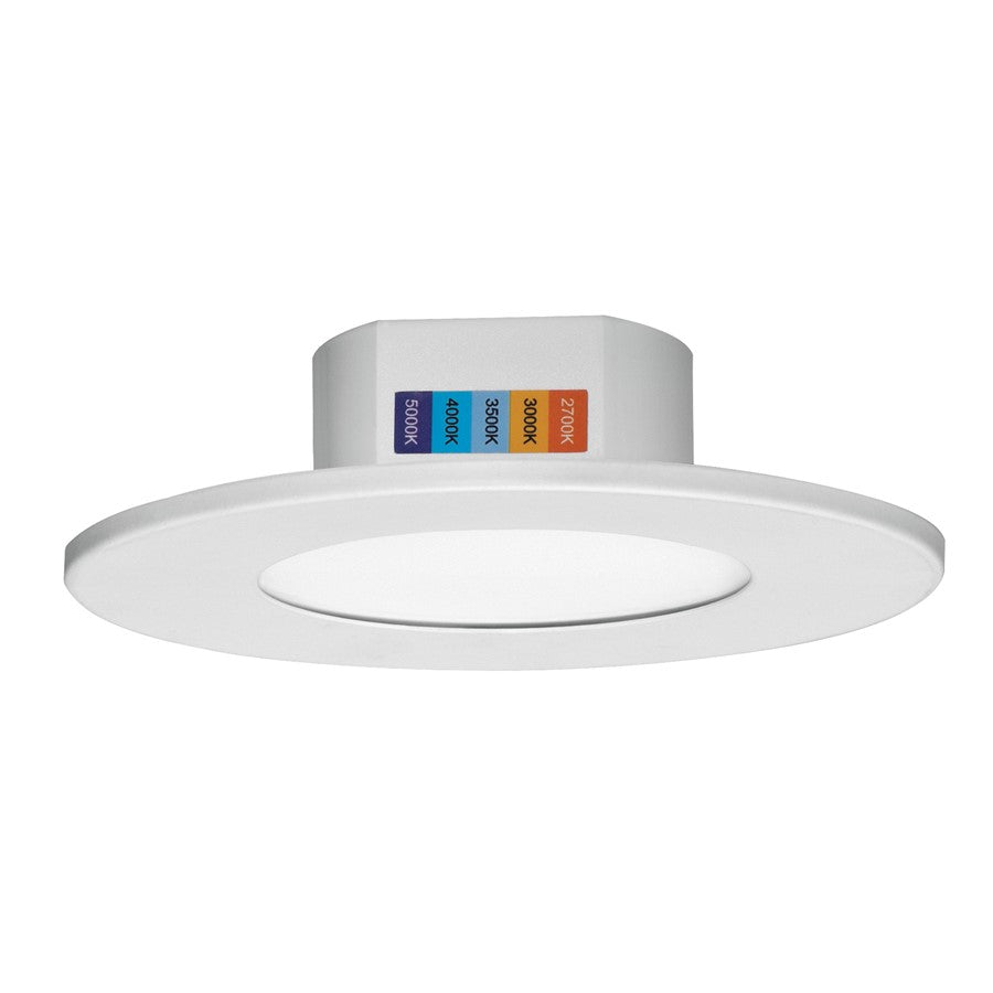 AFX Lighting Connie 1 Light Flush Mount, White/White - CNEF04LAJD1WH