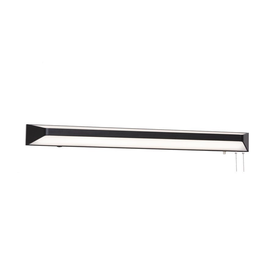 AFX Lighting Cory 2LT 48'' LED Overbed, Black/White - CRYB48LAJENBK