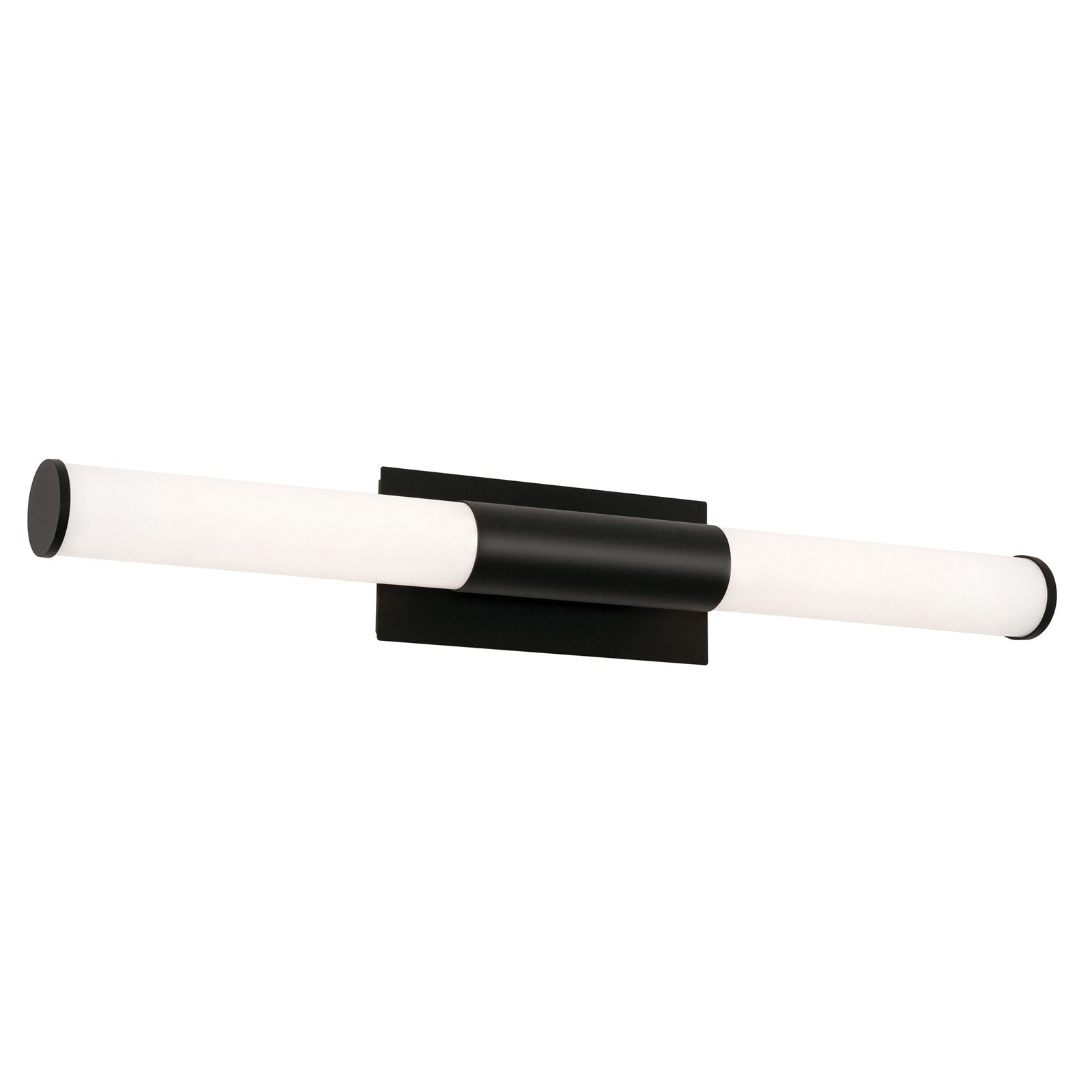 AFX Lighting Dax 1Lt LED 36"W Vanity Light, Black/White