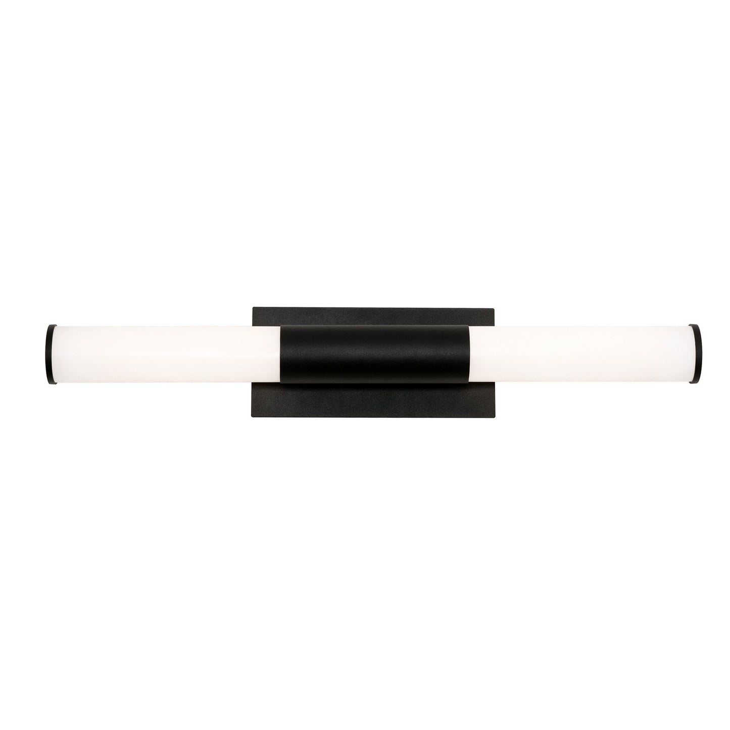AFX Lighting Dax 1Lt LED 36"W Vanity Light, Black/White