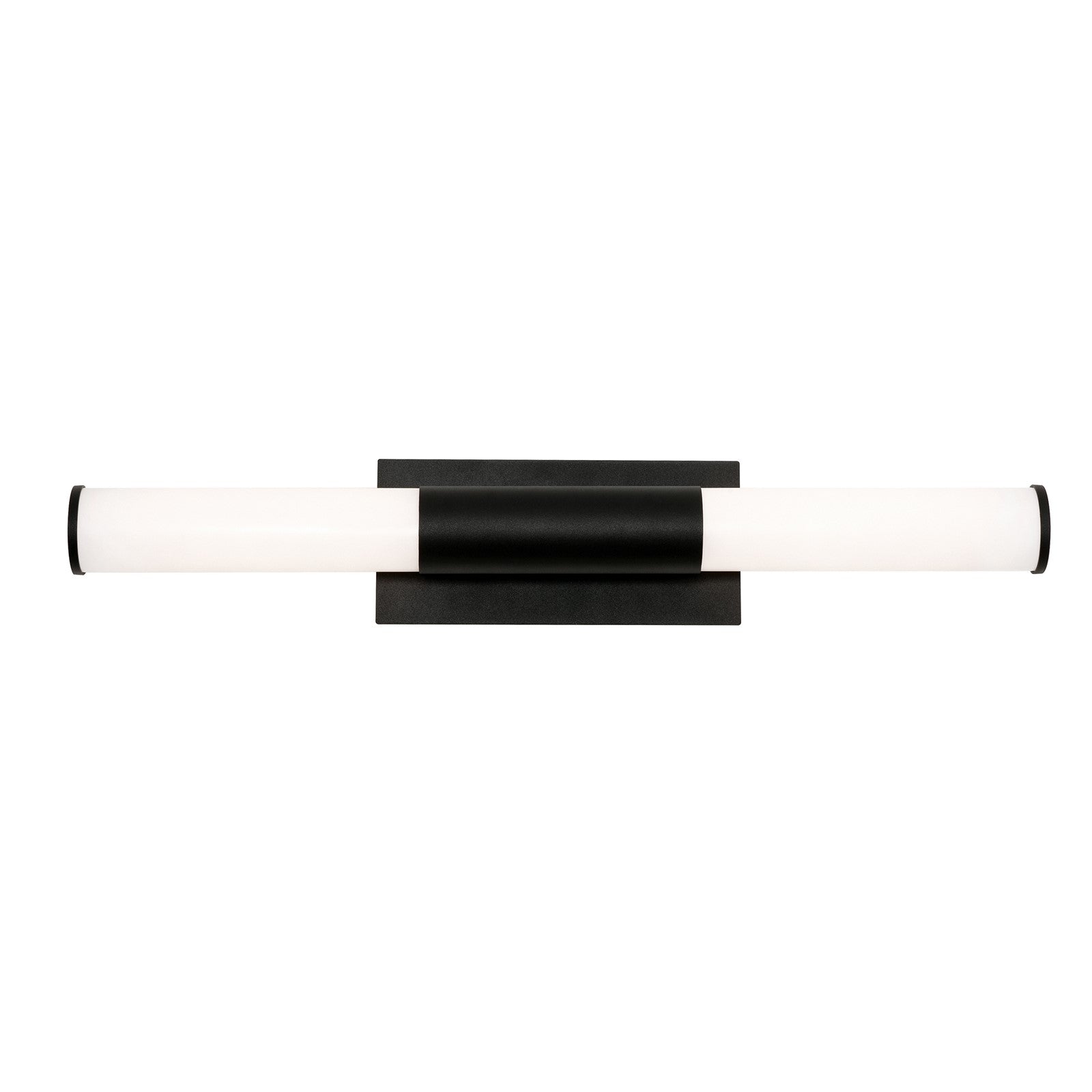 AFX Lighting Dax 1Lt LED 36"W Vanity Light, Black/White
