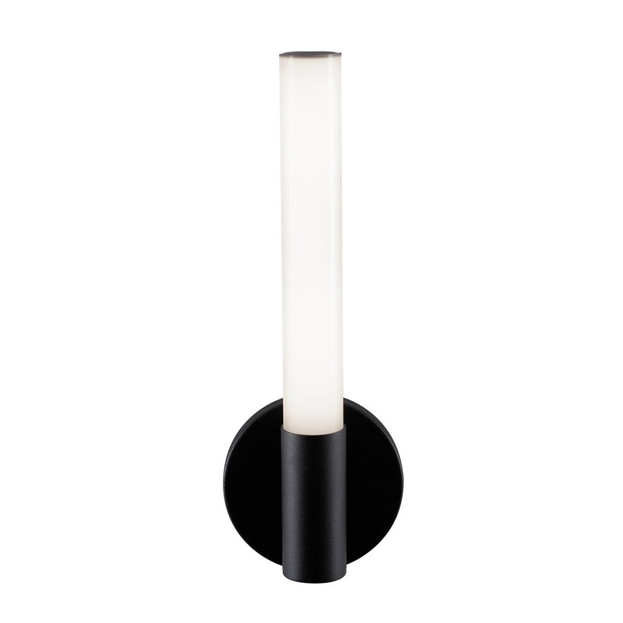 AFX Lighting Dion 1 Light Sconce, Black/White - DIOS0314LAJD1BK