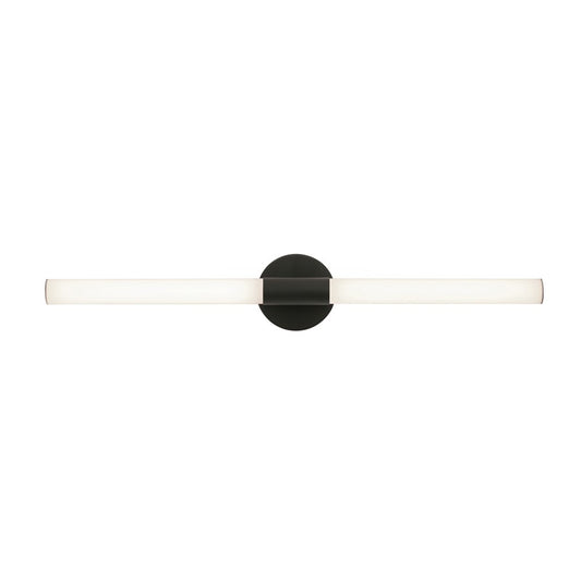 AFX Lighting Dion 1 Light 36" Vanity, Black/White - DIOV3603LAJD1BK