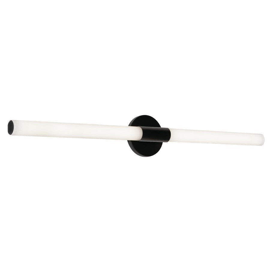 AFX Lighting Dion 1 Light 36" Vanity, Black/White
