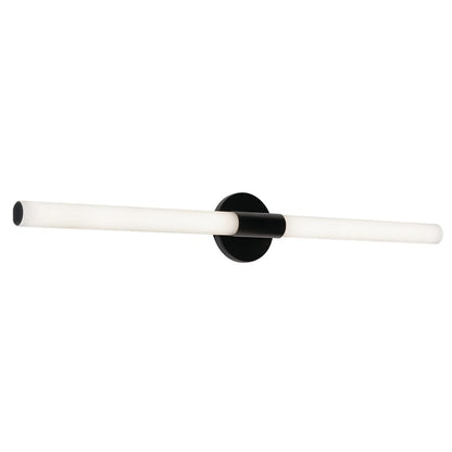 AFX Lighting Dion 1 Light 36" Vanity, Black/White