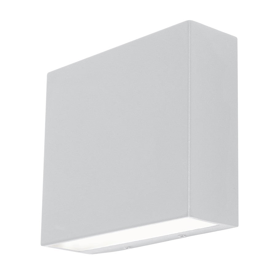 AFX Lighting Dakota 1 Light 8" Outdoor Sconce, White/White - DKTW0807LAJUDWH