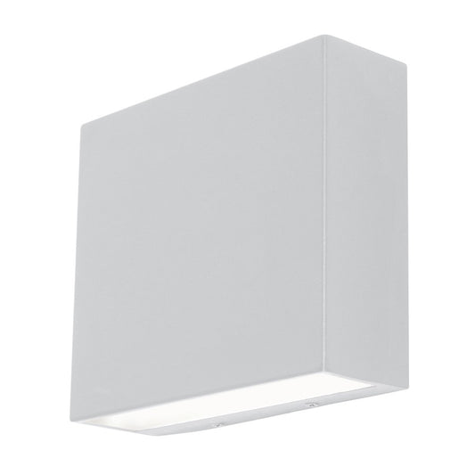 AFX Lighting Dakota 1 Light 8" Outdoor Sconce, White/White - DKTW0807LAJUDWH