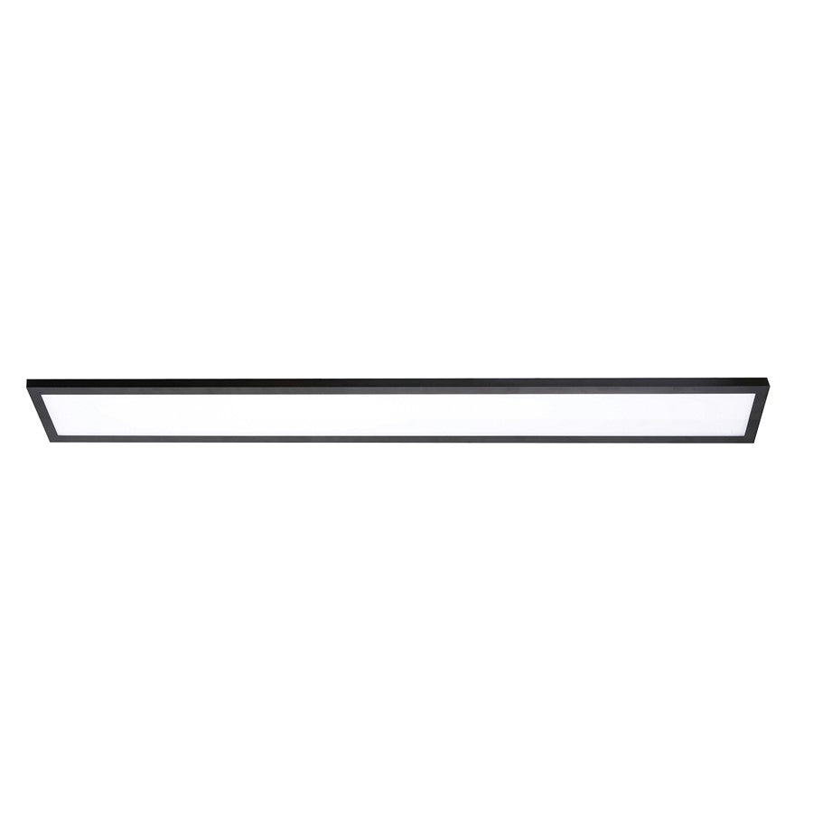AFX Lighting Delgado 1LT 48'' LED Flush, 277V/Black/Frosted - DLGL4806LAJD3BK