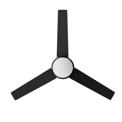 AFX Lighting Davis 1Lt 52" 3 Blade LED Ceiling Fan, BK/FR