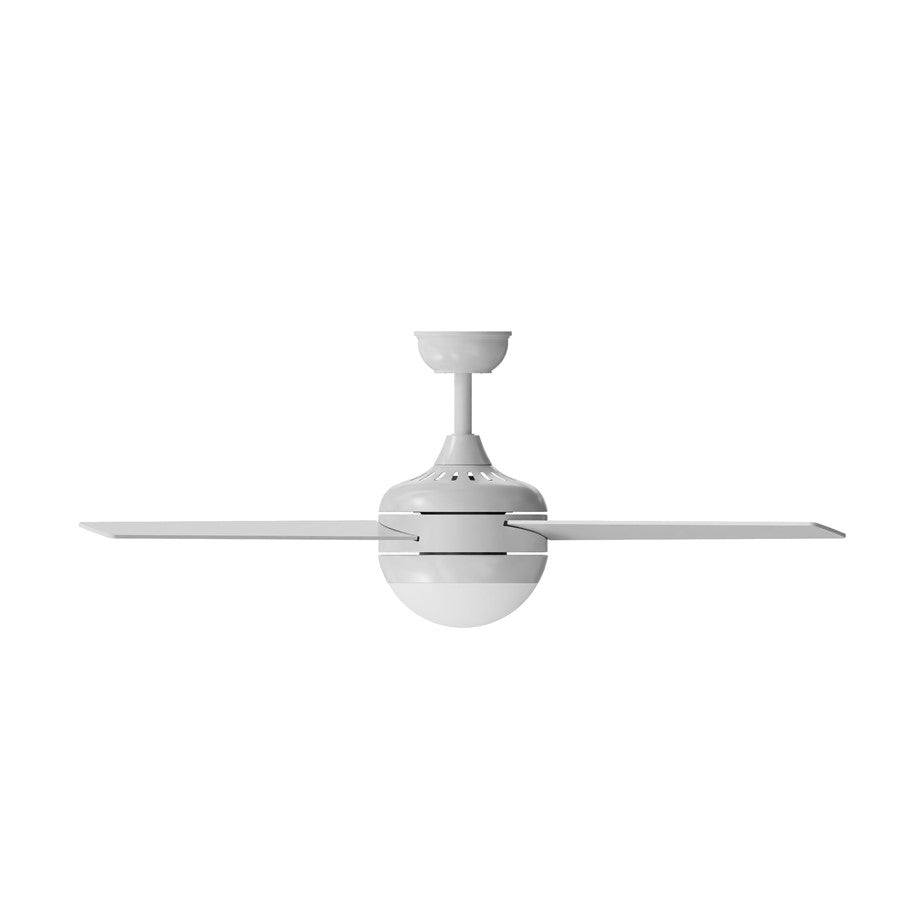 AFX Lighting Davis 1Lt 52" 3 Blade LED Ceiling Fan, WH/FR