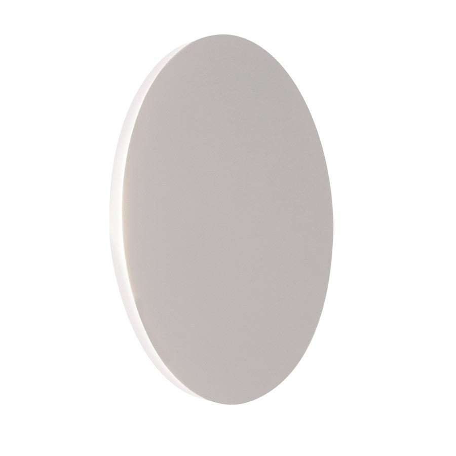AFX Lighting Eclipse 1 Light 9" Wall Sconce, White/White - ECPS0909LAJUDWH