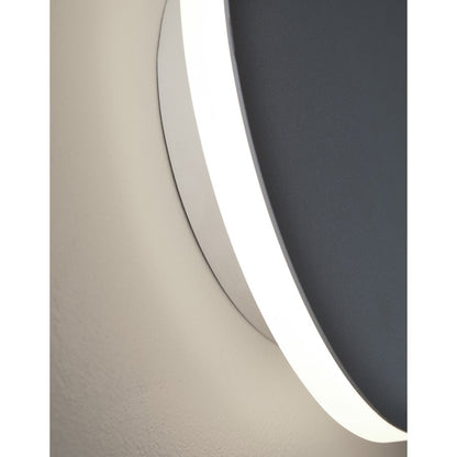 AFX Lighting Eclipse 1 Light 9" Wall Sconce, White/White