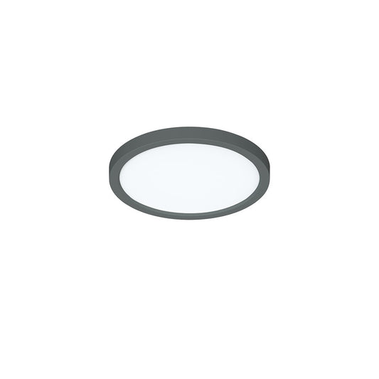 AFX Lighting Eon 1 Light 9" Flush Mount, Black/White - EONF09LAJD1BK