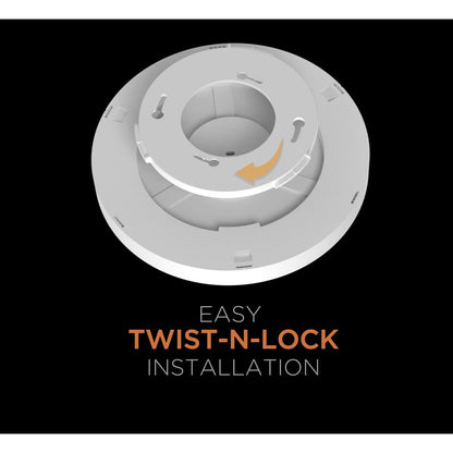 AFX Lighting Eon 1 Light 14" Flush Mount, White/White