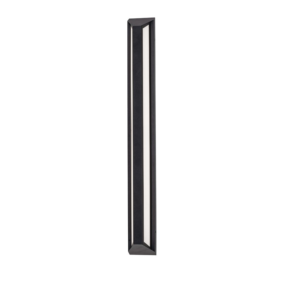 AFX Lighting Fulton 1 Light 36" Outdoor Sconce, Black/White
