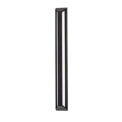 AFX Lighting Fulton 1 Light 36" Outdoor Sconce, Black/White