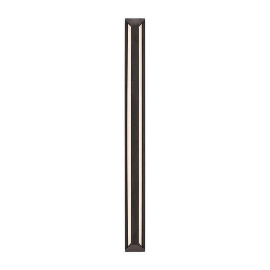 AFX Lighting Fulton 1 Light 48" Outdoor Sconce, Black/White - FTNW0448LAJUDBK