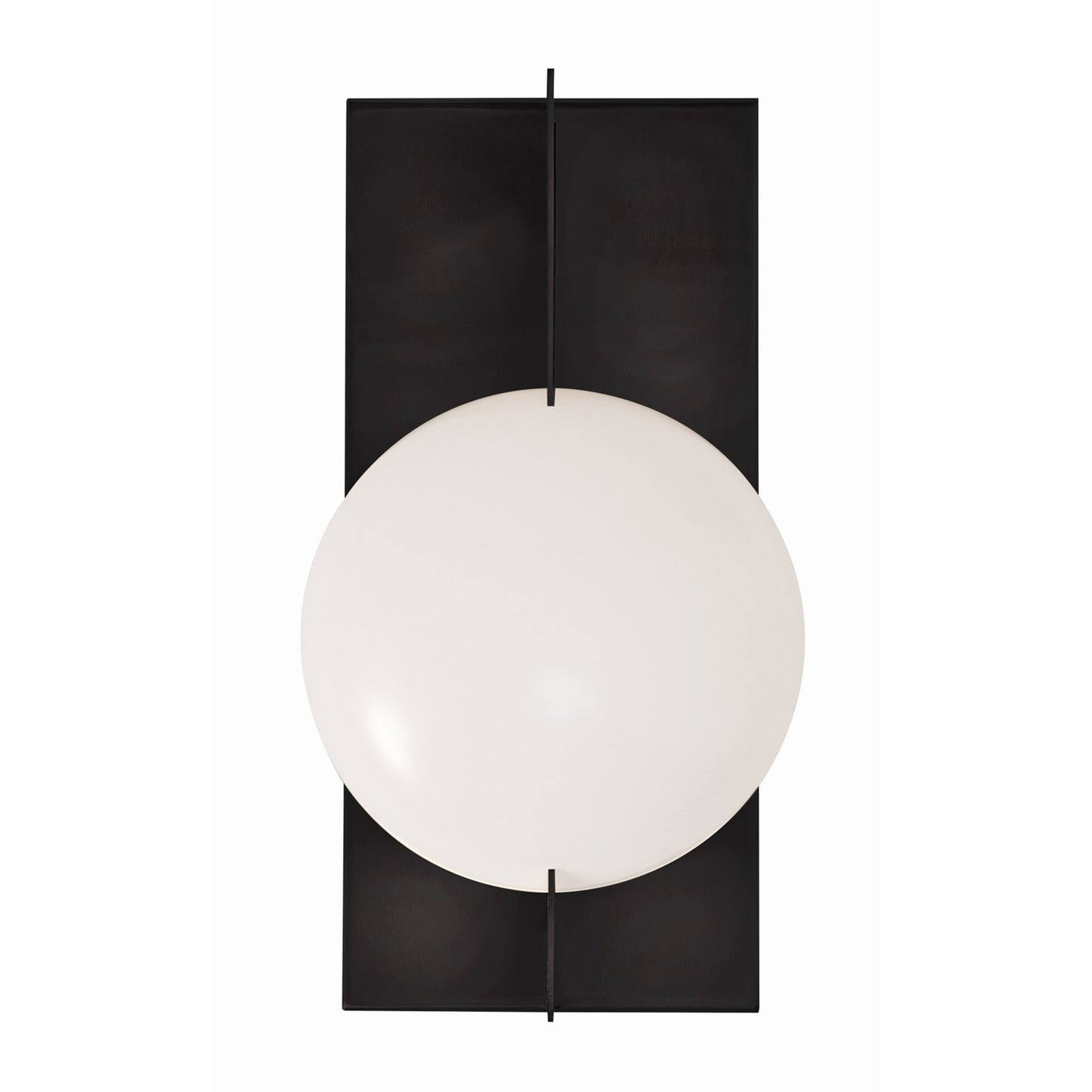 AFX Lighting Gates 10'' 1Lt LED Wall Sconce, Black/White