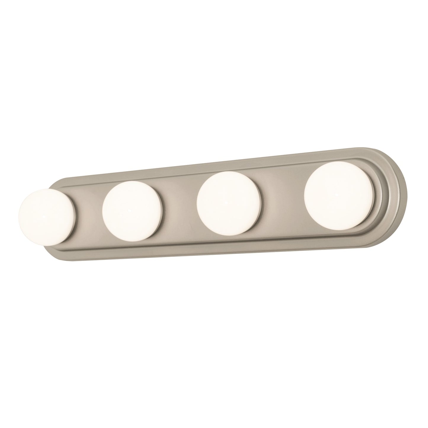 AFX Lighting Hollywood 3Lt 24" Vanity Light, Nickel/White