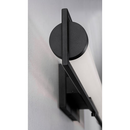 1 Light LED 24" Bathroom Vanity Light, Black