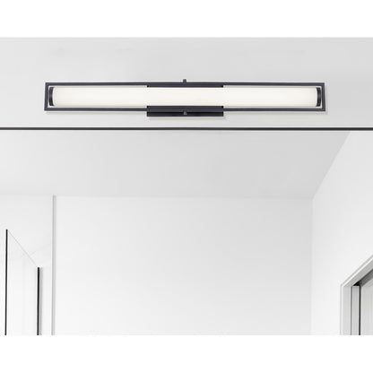 1 Light LED 36" Bathroom Vanity Light, Black