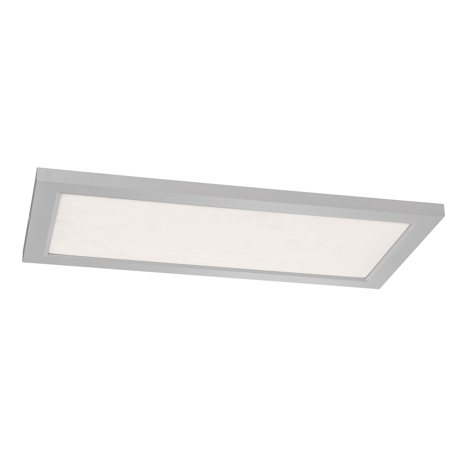 AFX Lighting Lugano 1Lt LED Flush Mount/12"D x 24"W , Nk/Wht
