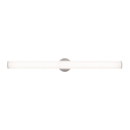 AFX Lighting Leia 1 Light 36" Vanity, Satin Nickel/Frosted