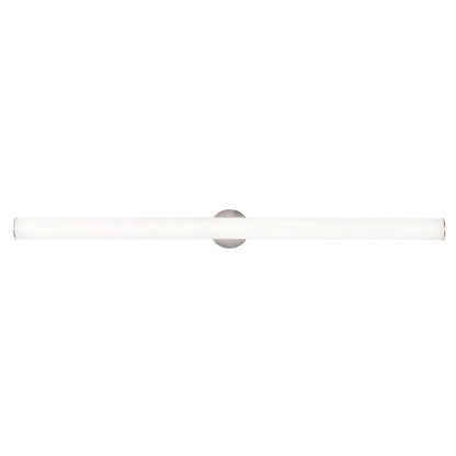 AFX Lighting Leia 1 Light 48" Vanity, Satin Nickel/Frosted