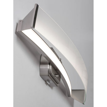 AFX Lighting Layla 1Lt 24" LED Vanity Light, Nickel/Frosted