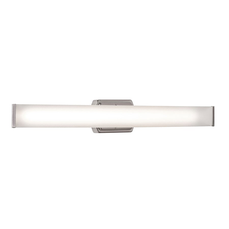 AFX Lighting Layla 1Lt 33" LED Vanity Light, Nickel/Frosted