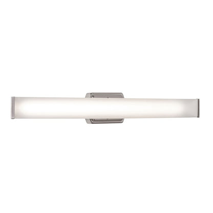AFX Lighting Layla 1Lt 33" LED Vanity Light, Nickel/Frosted