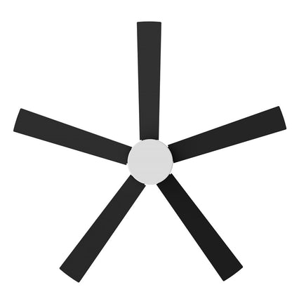 AFX Lighting Maddox 1Lt 52" 5 Blade LED Ceiling Fan, BK/FR