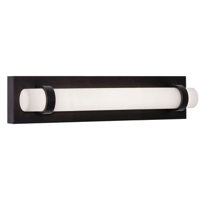 AFX Lighting Miami 1 Light 18" Vanity, Black/White