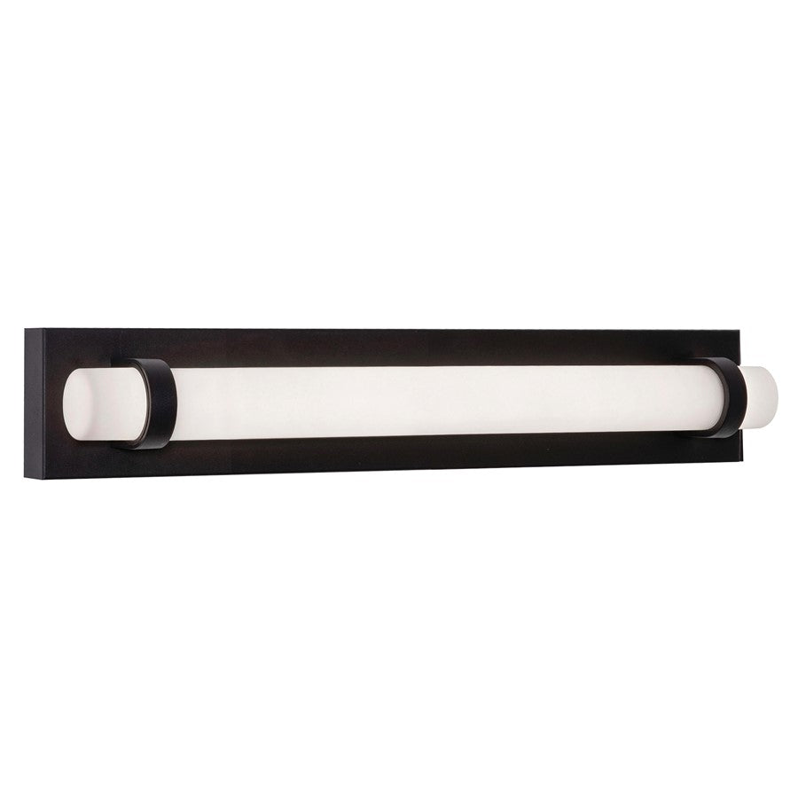 AFX Lighting Miami 1 Light 24" Vanity, Black/White