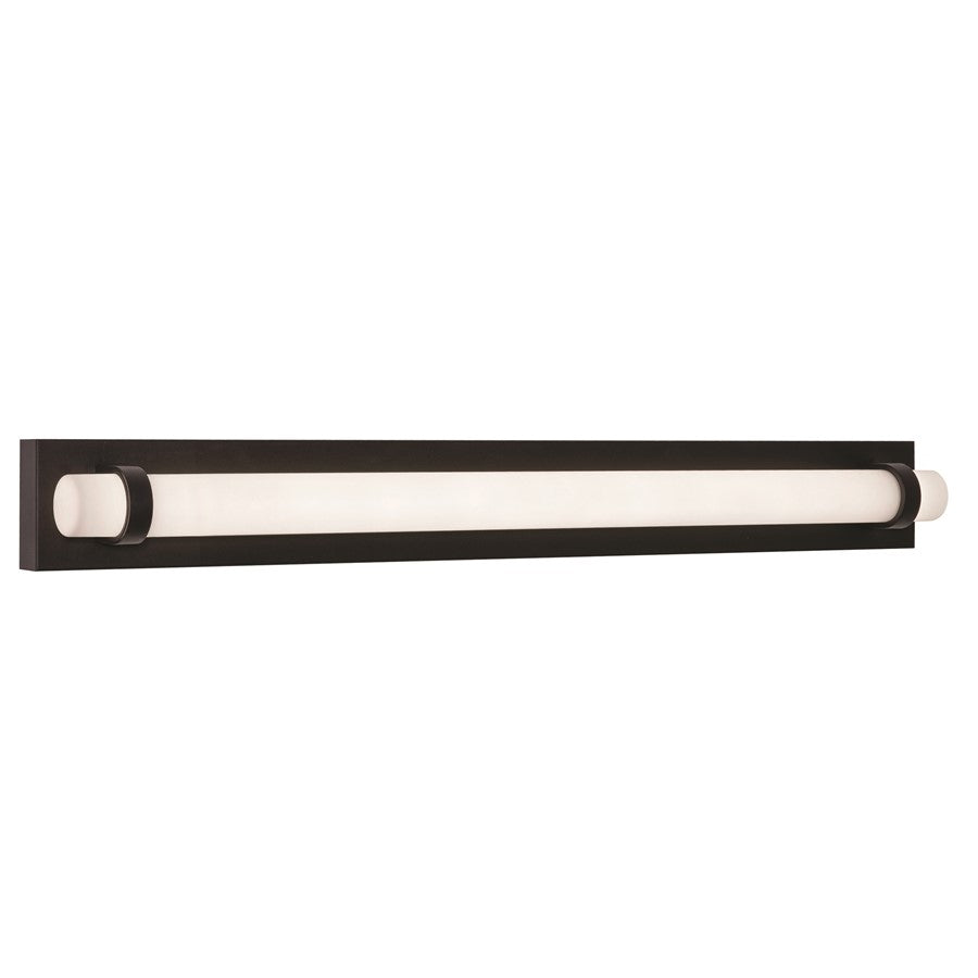 AFX Lighting Miami 1 Light 36" Vanity, Black/White