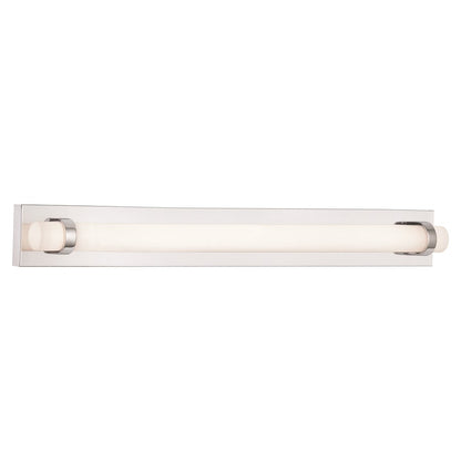 AFX Lighting Miami 1 Light 36" Vanity, Polished Chrome/White