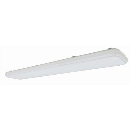 AFX Lighting Nimbus 1 Light 48" Flush Mount, White/White - NMBL104843L40EN