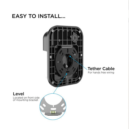 AFX Lighting Patton 1LT 8'' Outdoor LED Sconce, Black/White