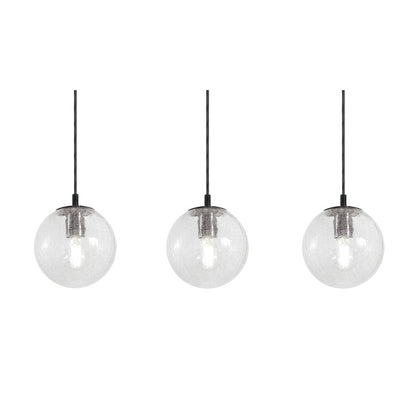 AFX Lighting Palla Light Black Pendant, Black/ - PLAP07MBBKLNR3