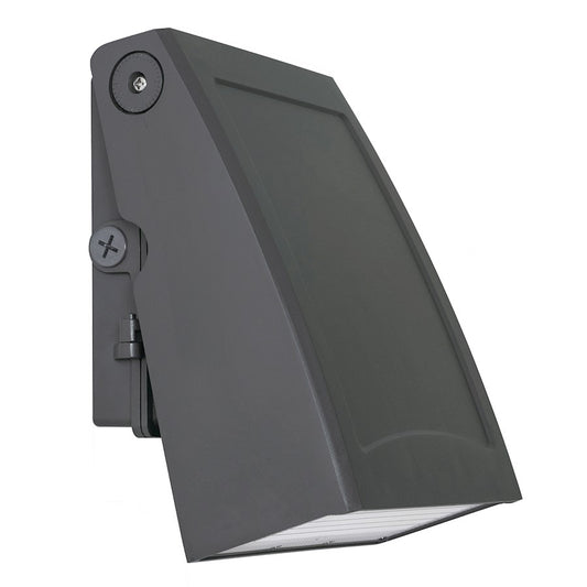 AFX Lighting Poly 1 Light 8" Outdoor Wall Light, Bronze/Clear - POLW0708LAJD2BZ