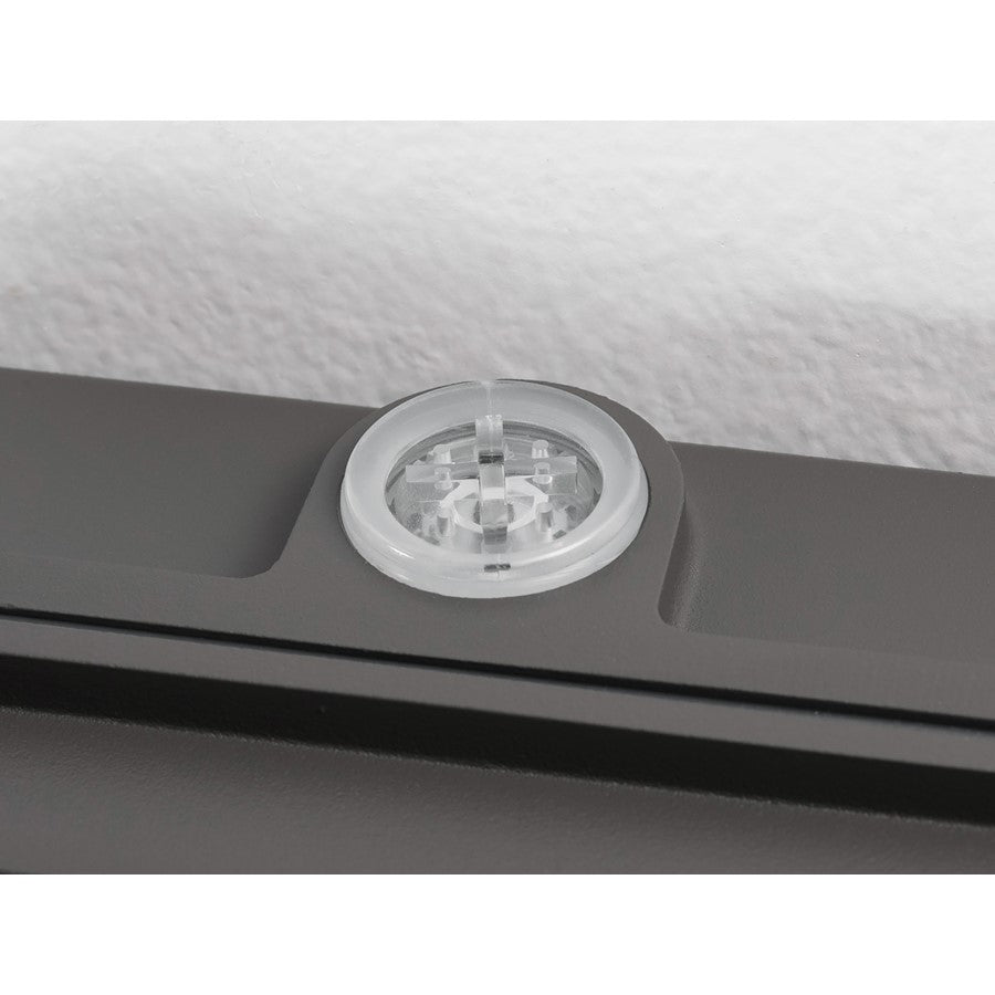 AFX Lighting Poly 1 Light 11" Outdoor Wall Light, Bronze/Clear