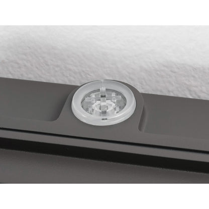 AFX Lighting Poly 1 Light 11" Outdoor Wall Light, Bronze/Clear