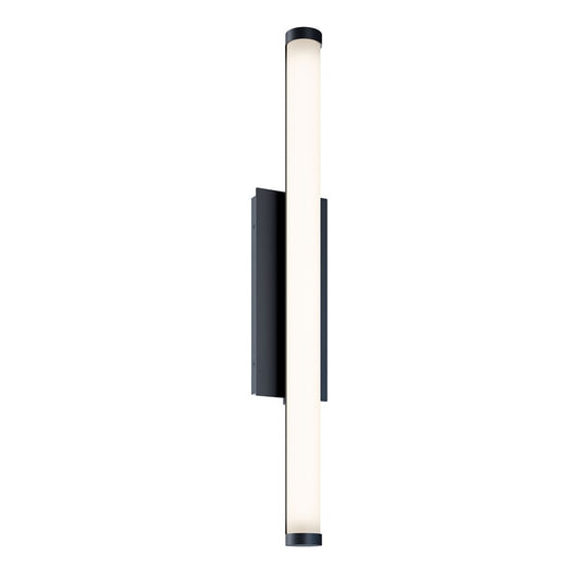 AFX Lighting Path 1Lt 36" LED Outdoor Sconce, Black/Frosted - PTHW0636LAJUDBK