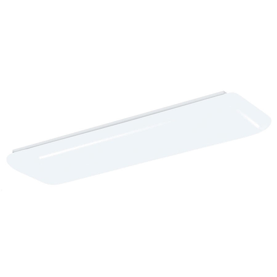 AFX Lighting Rigby 2 Light 51" Flush Mount, White/White - RC232MV