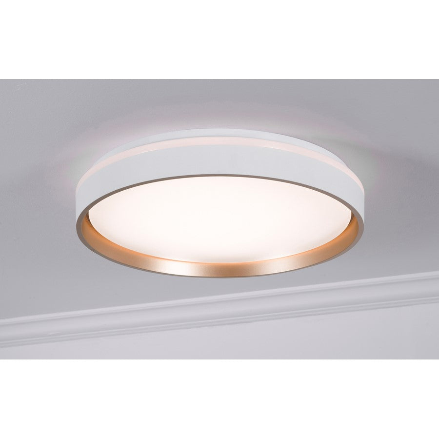 AFX Lighting Rana 1LT LED 16" Flush, White/5CCT/120V/Frosted
