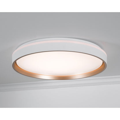 AFX Lighting Rana 1LT LED 19" Flush, White/5CCT/120V/Frosted