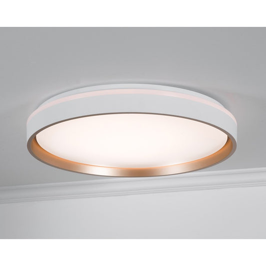AFX Lighting Rana 1LT LED 19" Flush, White/5CCT/120V/Frosted