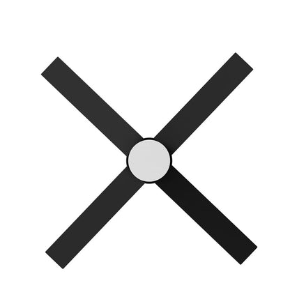 AFX Lighting Ross 1Lt 52" 4 Blade LED Fan, BK/FR/Remote